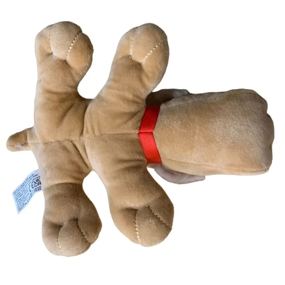 Pound Puppies Plush Stuffed Animal Doll Toy 8 in Tall 2022 Brown Hasbro Dog Pupp - Picture 4 of 5